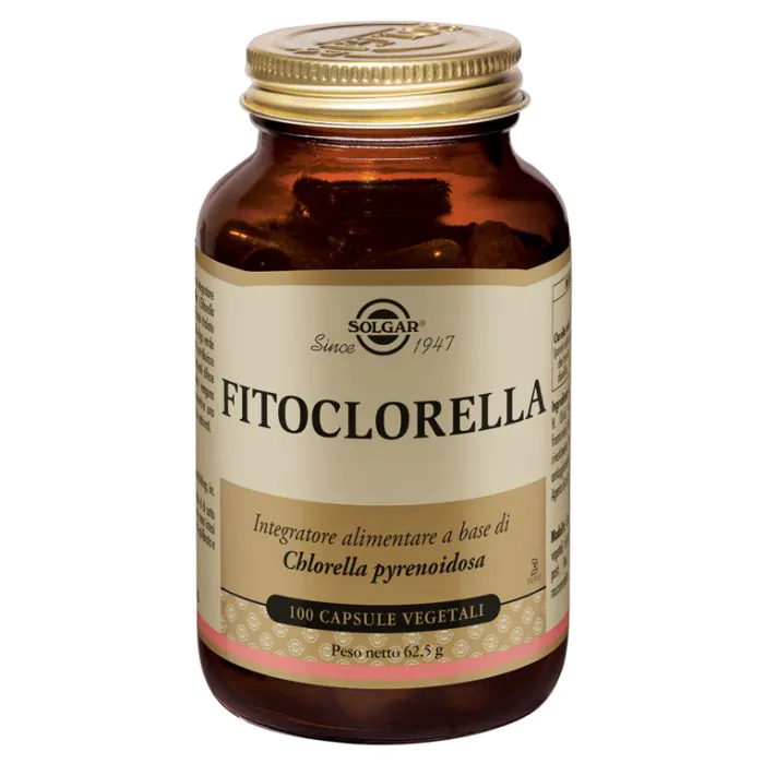 Fitoclorella 100vegicapsule Solgar Fitoclorella 100vegicapsule Solgar