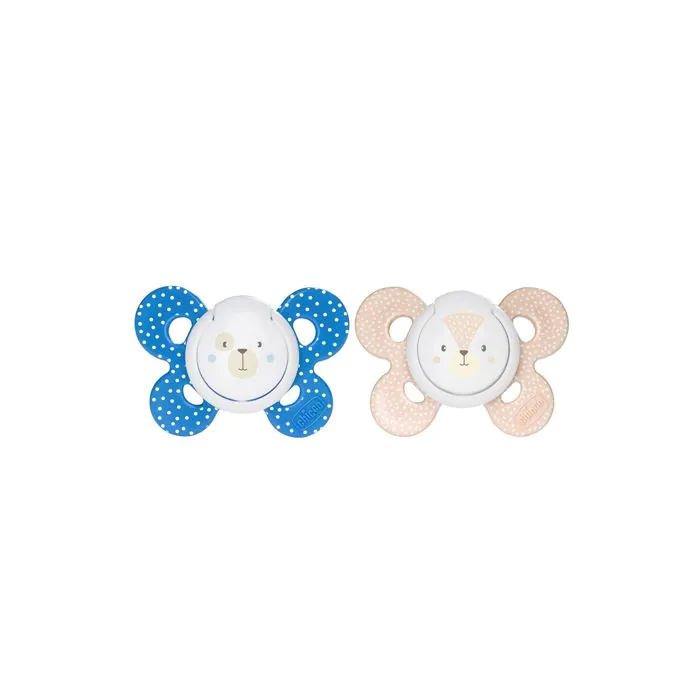 Chicco Succhietto Comfort Silicone boy 0-16m 2pezzi