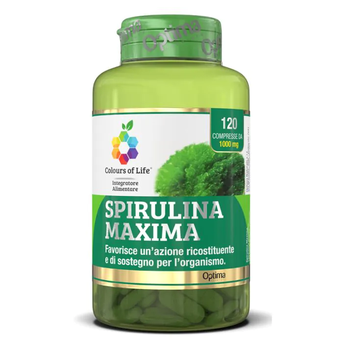 Optima Spirulina Maxima 120compresse Optima Spirulina Maxima 120compresse