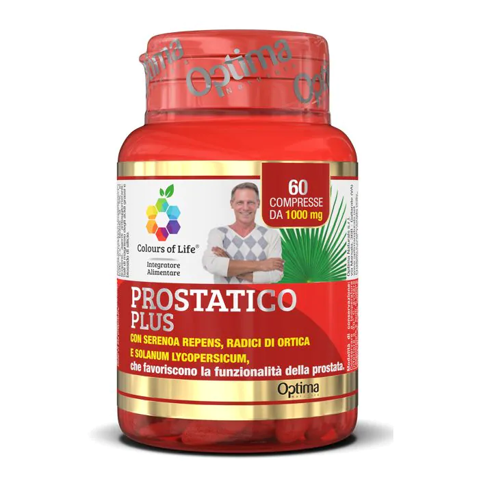 Optima Colours Of Life Prostatico Plus Integratore Per la Prostata 60 Compresse Optima Colours Of Life Prostatico Plus Integratore Per la Prostata 60 Compresse