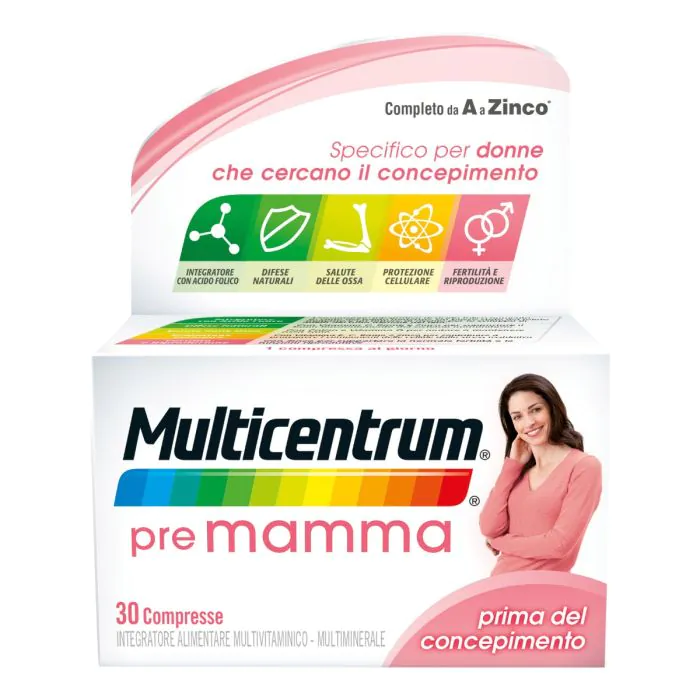 Multicentrum Pre Mamma 30 Compresse Multicentrum Pre Mamma 30 Compresse