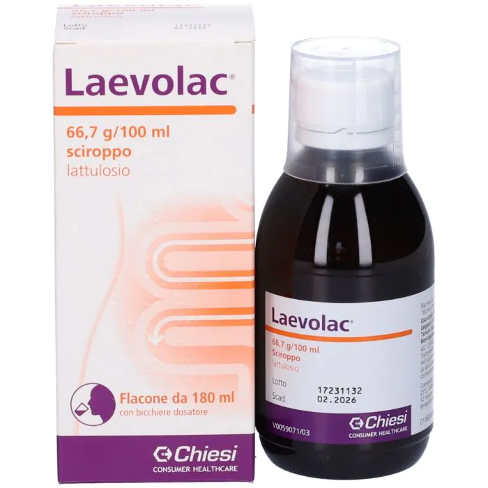 Laevolac Sciroppo 180 ml 66,7% Laevolac Sciroppo 180 ml 66,7%