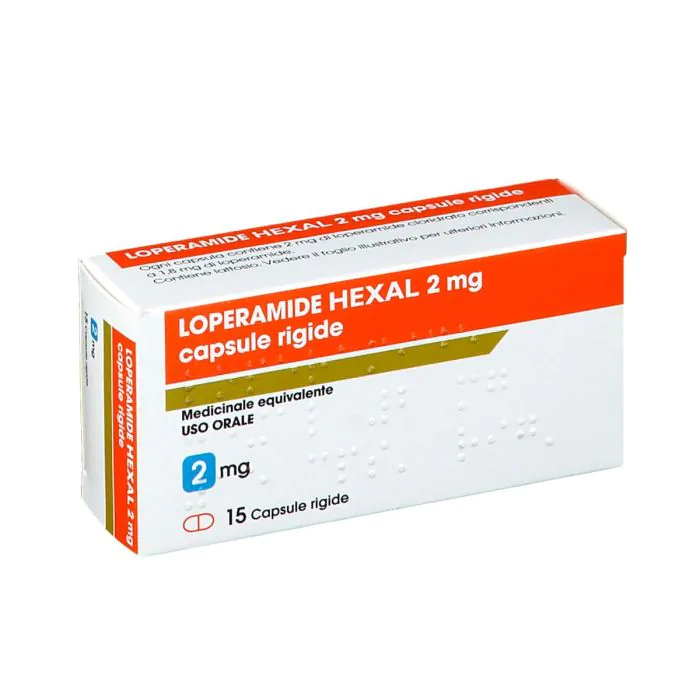 Loperamide Hexal 2 mg Diarrea 15 Capsule Loperamide Hexal 2 mg Diarrea 15 Capsule