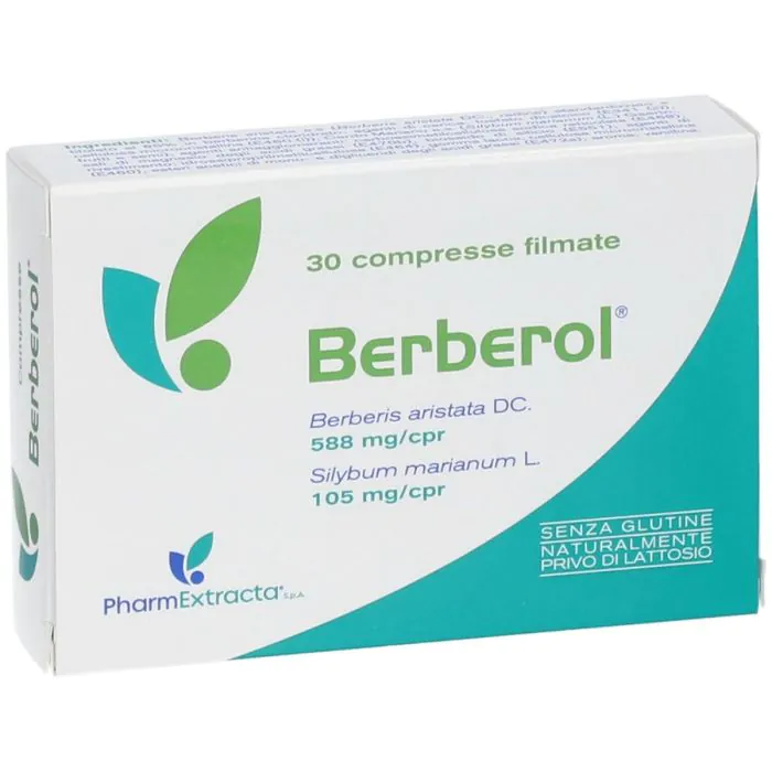 Berberol Integratore 30 Compresse Berberol Integratore 30 Compresse