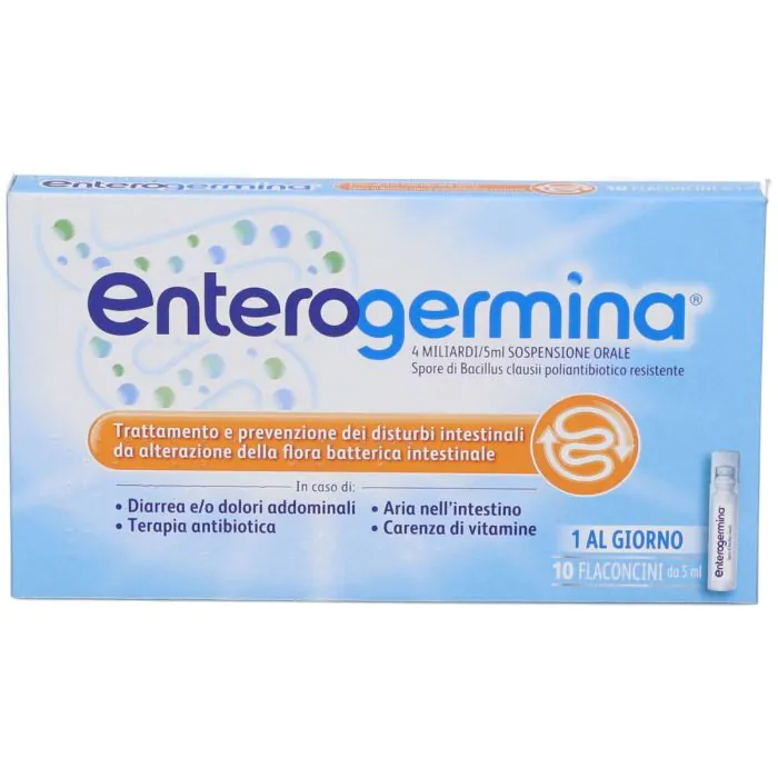 Enterogermina 4 Miliardi 10 Flaconcini 5 ml