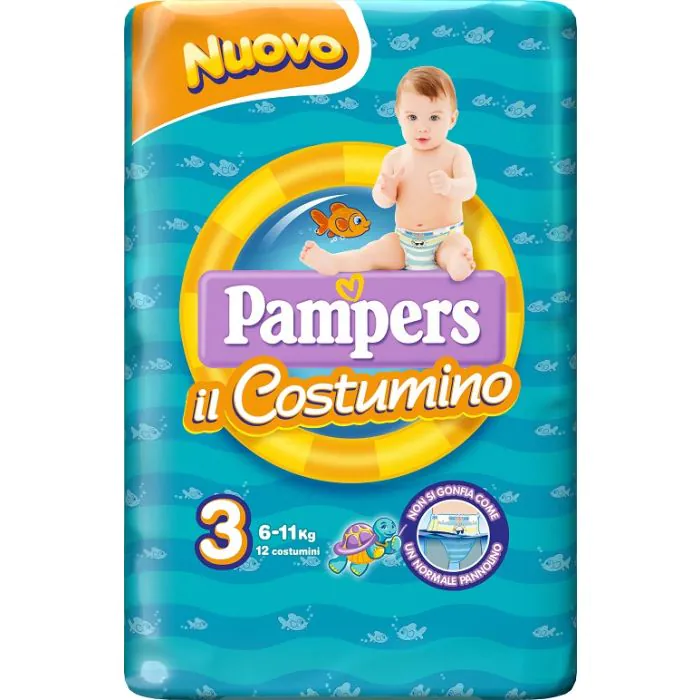 Pampers costumino midi 12 pezzi Pampers costumino midi 12 pezzi
