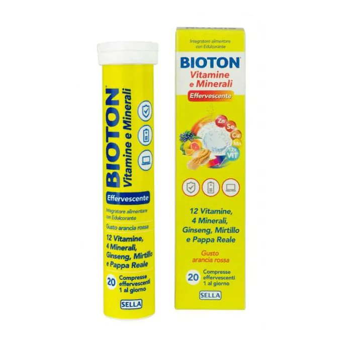Bioton vitamine e mineali 20 compresse Bioton vitamine e mineali 20 compresse