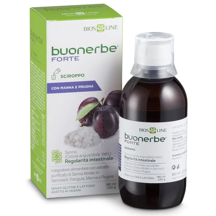 Buonerbe Forte Sciroppo Integratore Transito Intestinale 180 ml Buonerbe Forte Sciroppo Integratore Transito Intestinale 180 ml