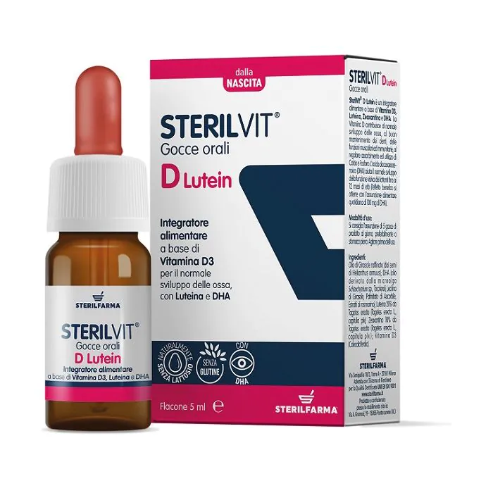 Sterilvit D Lutein Dha Gocce 5ml
