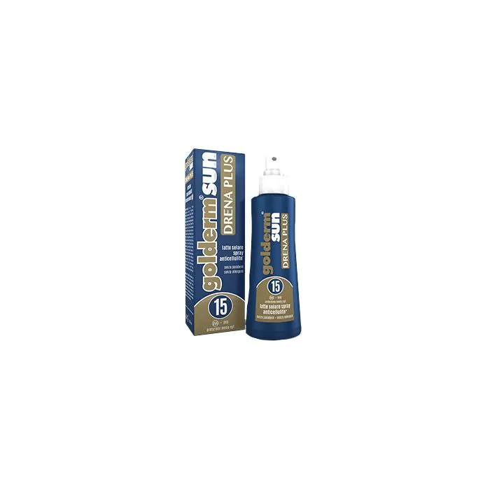 Golderm Sun Drena Plus Spf 15 Spray 200ml Golderm Sun Drena Plus Spf 15 Spray 200ml