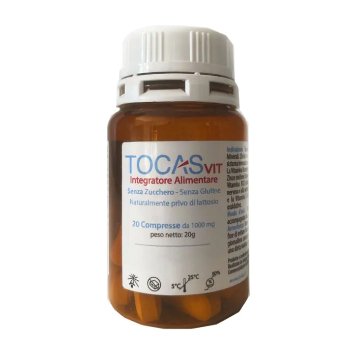 Tocasvit 20 compresse senza zuccheri Tocasvit 20 compresse senza zuccheri