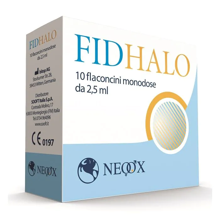 Fidhalo 10 flaconcini monodose da 2,5 ml Fidhalo 10 flaconcini monodose da 2,5 ml