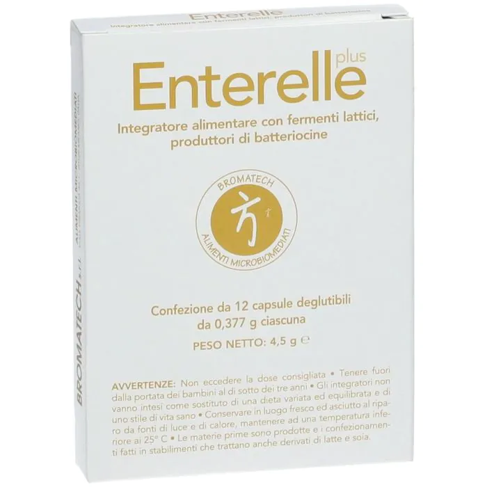 Enterelle Plus Integratore Di Fermenti Lattici 12 Capsule