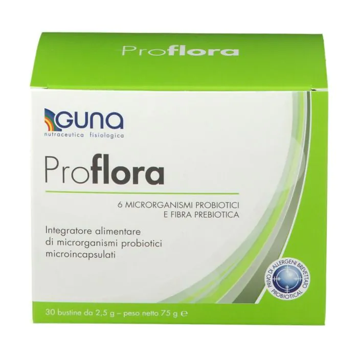 Guna Proflora Integratore di Fermenti Lattici 30 Bustine