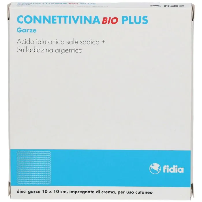 ConnettivinaBio Plus Garza 10 Garze 10x10cm ConnettivinaBio Plus Garza 10 Garze 10x10cm