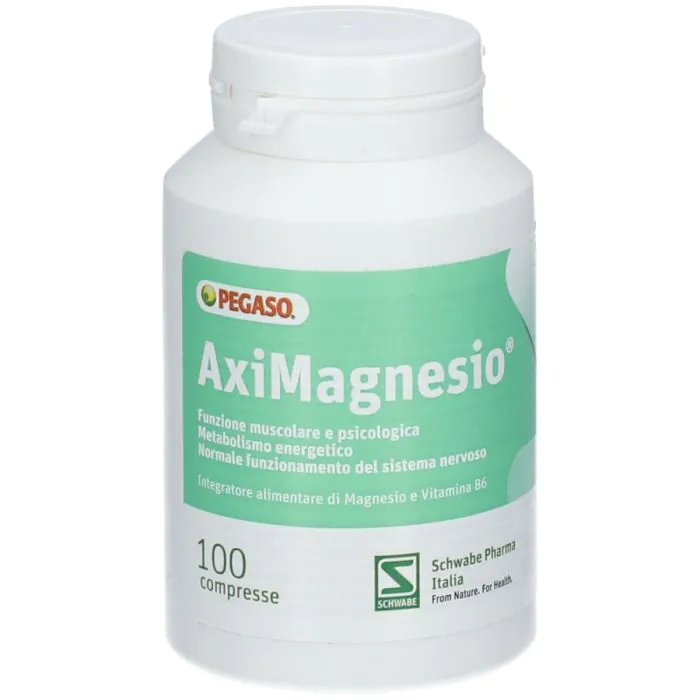 Aximagnesio Integratore Di Magnesio 100 Compresse Aximagnesio Integratore Di Magnesio 100 Compresse
