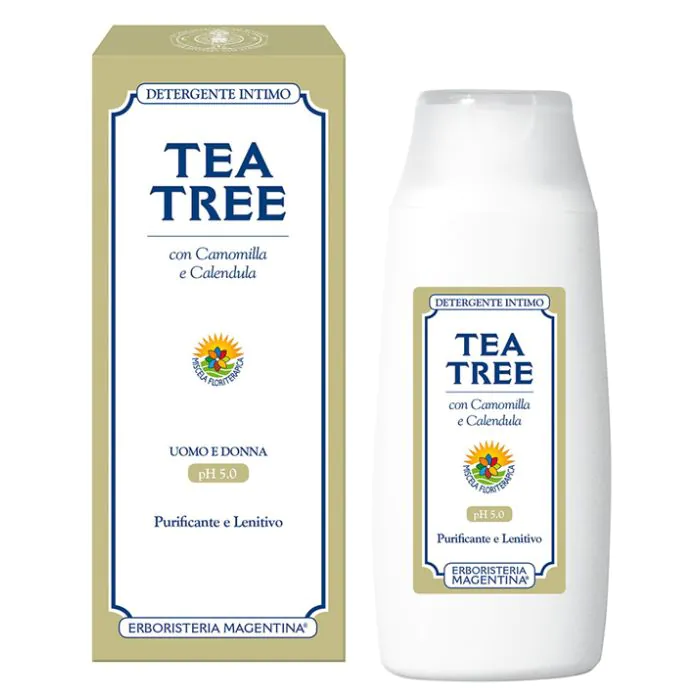 Tea tree detergente intimo 200ml erm Tea tree detergente intimo 200ml erm