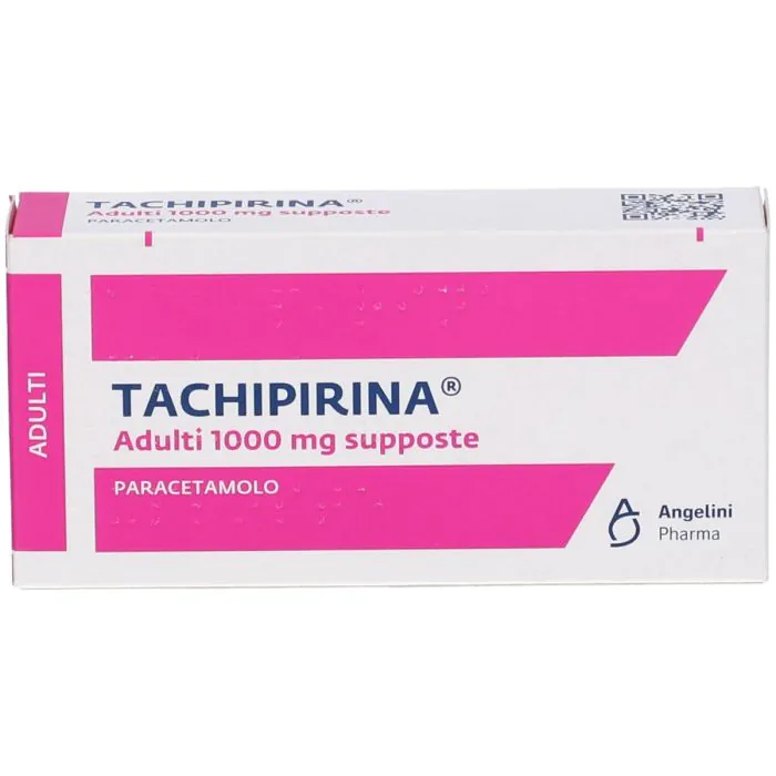 Tachipirina Adulti 1000 mg Paracetamolo 10 Supposte
