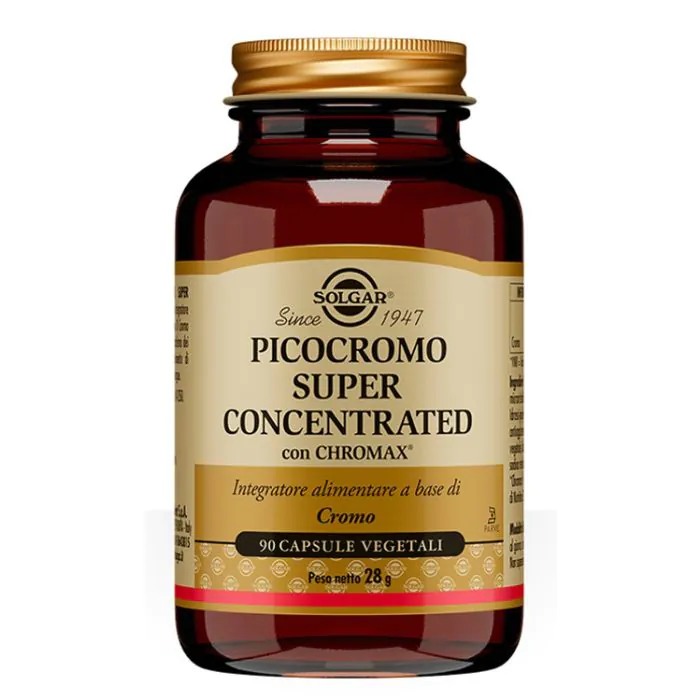 Picocromo superconcentrato 90 capsule vegetali Picocromo superconcentrato 90 capsule vegetali