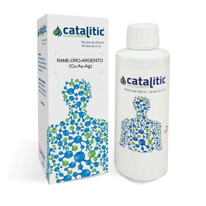 Catalitic rame oro argento cu-au-ag oligoelementi 250 ml Catalitic rame oro argento cu-au-ag oligoelementi 250 ml
