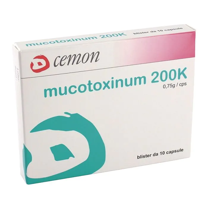 Mucotoxinum 200k 10capsule Mucotoxinum 200k 10capsule