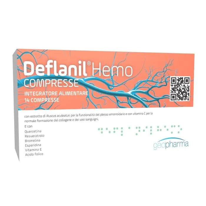 Deflanil hemo 14 compresse Deflanil hemo 14 compresse