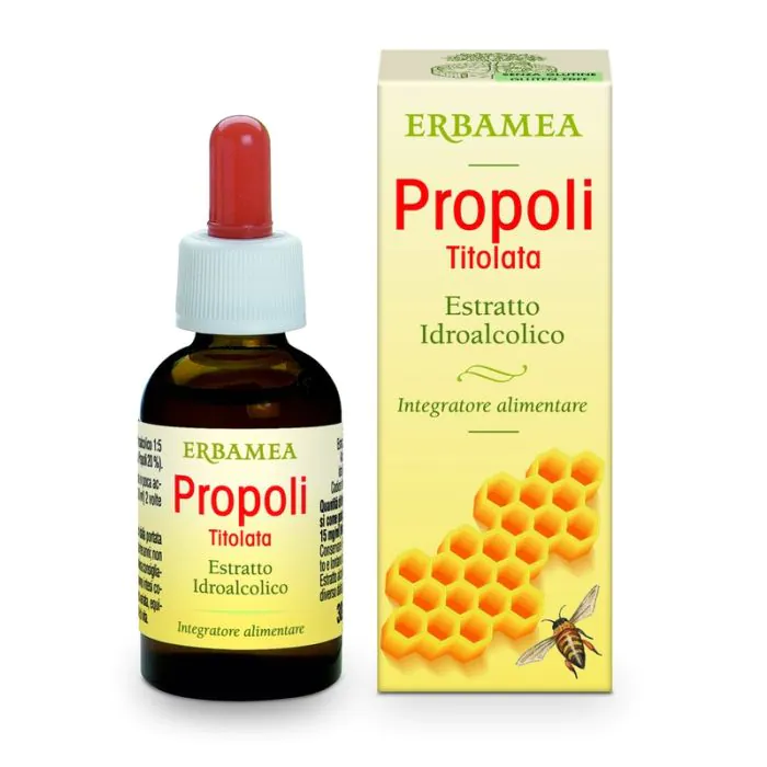 Propoli titolata estratto idroalcolico 30 ml Propoli titolata estratto idroalcolico 30 ml