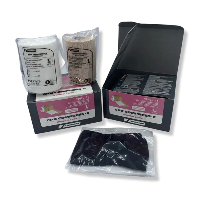 Sistema di compressione a 2 strati farmaban cpk compress 2 18-25cm s Sistema di compressione a 2 strati farmaban cpk compress 2 18-25cm s
