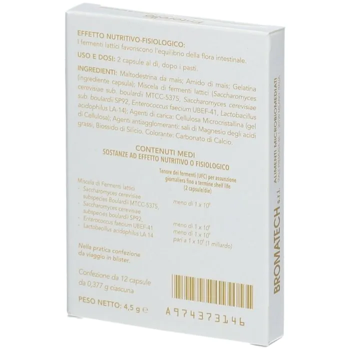 Enterelle Plus Integratore Di Fermenti Lattici 12 Capsule