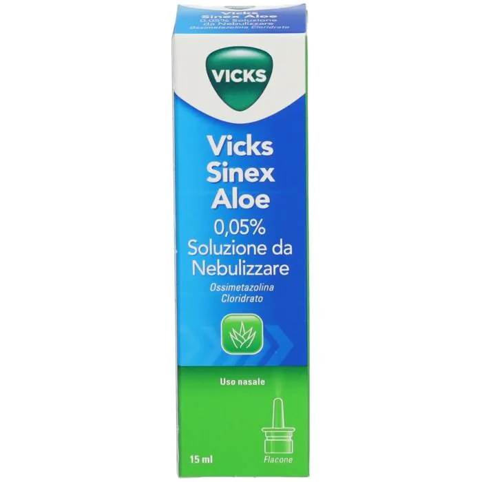 Vicks Sinex Aloe 0,05% Nebulizzatore 15 ml