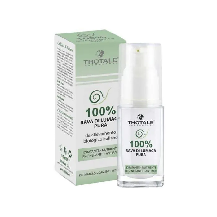 Thotale Bava di Lumaca Pura 100% Idratante Nutriente Antiage 30 ml Thotale Bava di Lumaca Pura 100% Idratante Nutriente Antiage 30 ml