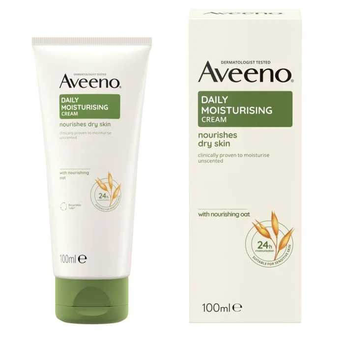 Aveeno Daily Moisturising Crema Idratante Corpo Senza Profumo 100 ml Aveeno Daily Moisturising Crema Idratante Corpo Senza Profumo 100 ml