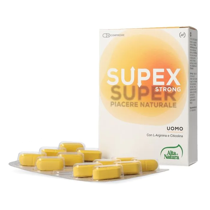 Supex strong uomo 12 compresse Supex strong uomo 12 compresse