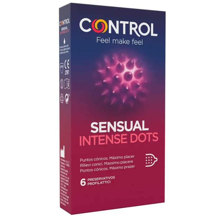 Control sensual Inten.dots 6pezzi Control sensual Inten.dots 6pezzi