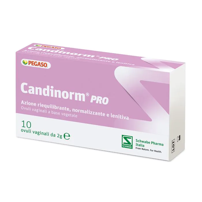 Candinorm Pro Ovuli Vaginali Normalizzanti A Base Vegetale 10 Ovuli