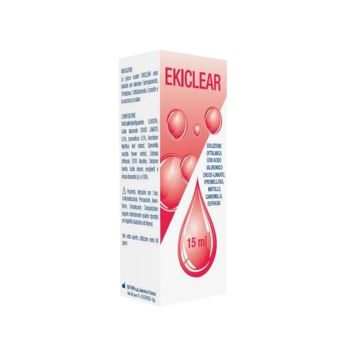 Ekiclear gocce oculari 15 ml Ekiclear gocce oculari 15 ml