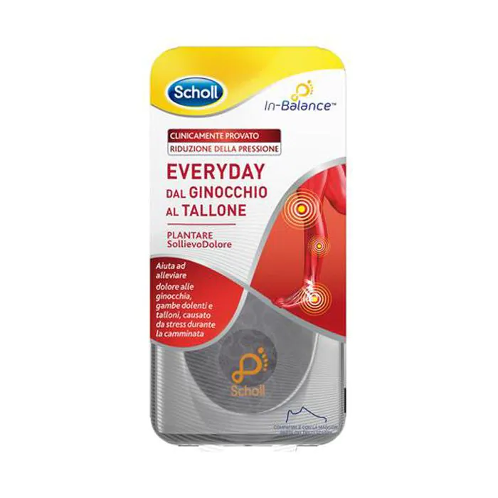 Plantare sollievo dolore da ginocchio a tallone scholl in balance everyday s Plantare sollievo dolore da ginocchio a tallone scholl in balance everyday s