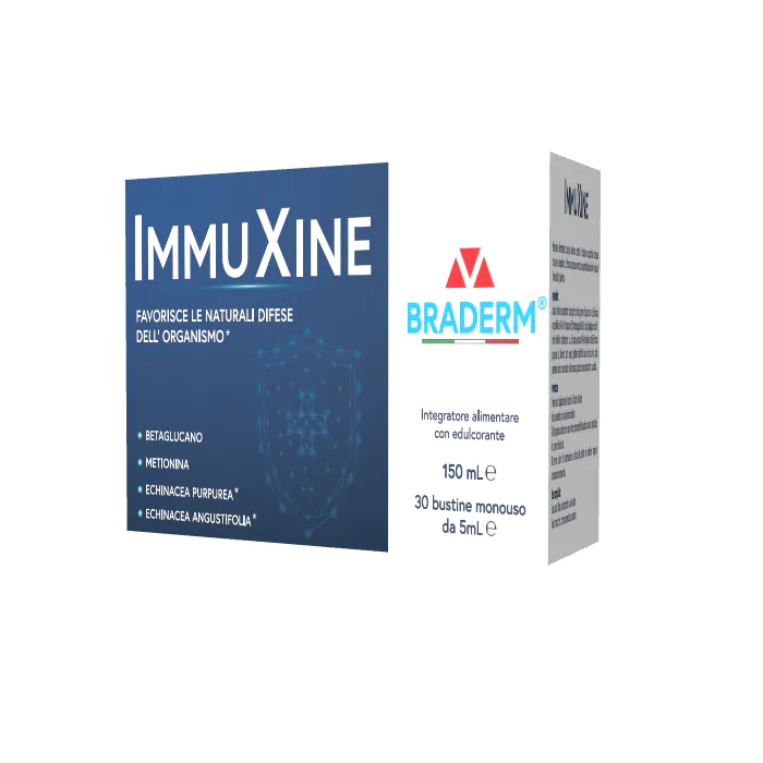 Immuxine 30 bustine da 5 ml braderm Immuxine 30 bustine da 5 ml braderm