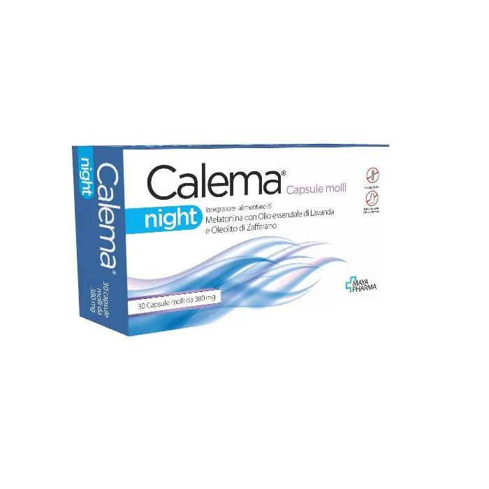 Calema night 30 capsule molli Calema night 30 capsule molli