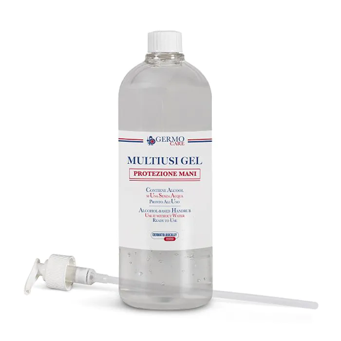 Germo multiusi gel disinfettante mani 1 litro inodore Germo multiusi gel disinfettante mani 1 litro inodore