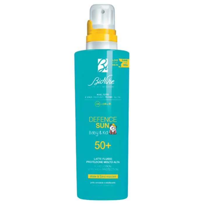 Bionike Defence Sun 50+ Baby&Kid Latte Fluido 200 ml Bionike Defence Sun 50+ Baby&Kid Latte Fluido 200 ml
