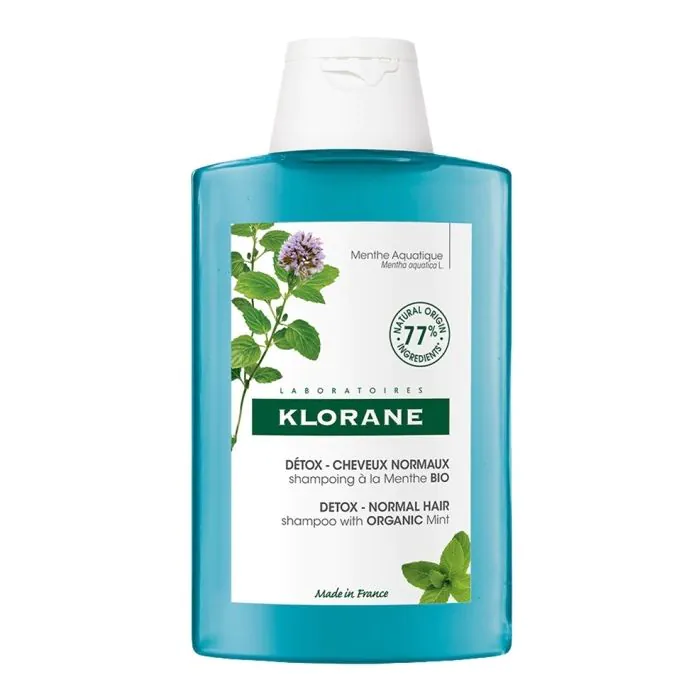 Klorane Shampoo Detox Menta Acquatica Bio Detox Anti-Inquinamento 200ml Klorane Shampoo Detox Menta Acquatica Bio Detox Anti-Inquinamento 200ml