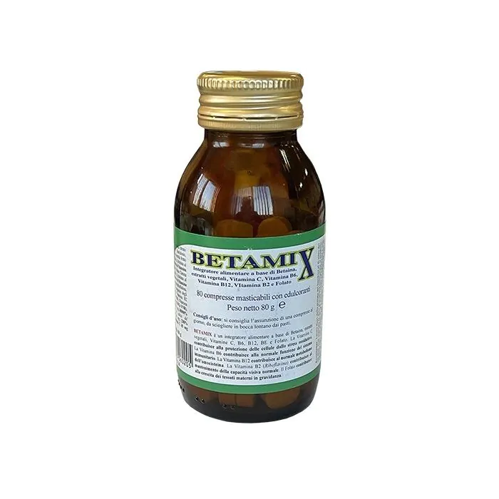 Betamix 80 compresse masticabili Betamix 80 compresse masticabili