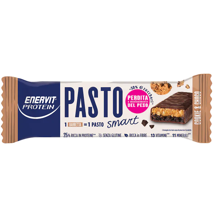 Enervit protein pasto sostitutivo cookie choko 55 g Enervit protein pasto sostitutivo cookie choko 55 g