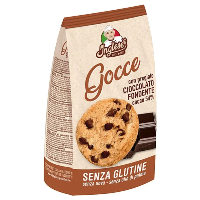 Inglese Biscotti Gocce Cioccolato 300g Inglese Biscotti Gocce Cioccolato 300g