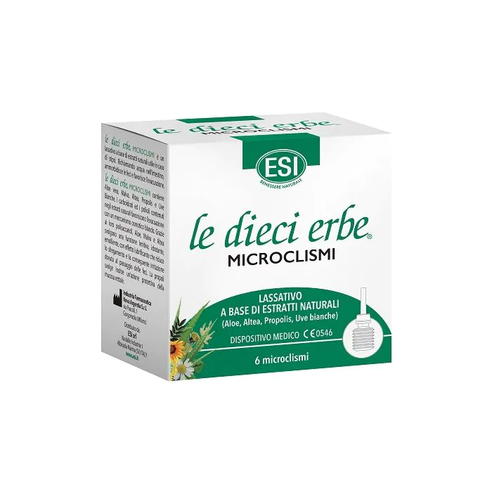 Esi le dieci erbe microclismi 6 pezzi Esi le dieci erbe microclismi 6 pezzi