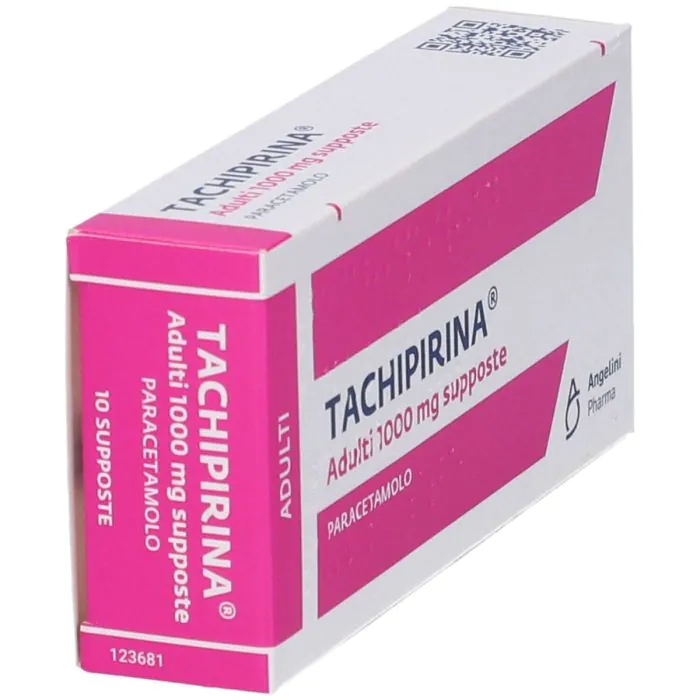 Tachipirina Adulti 1000 mg Paracetamolo 10 Supposte