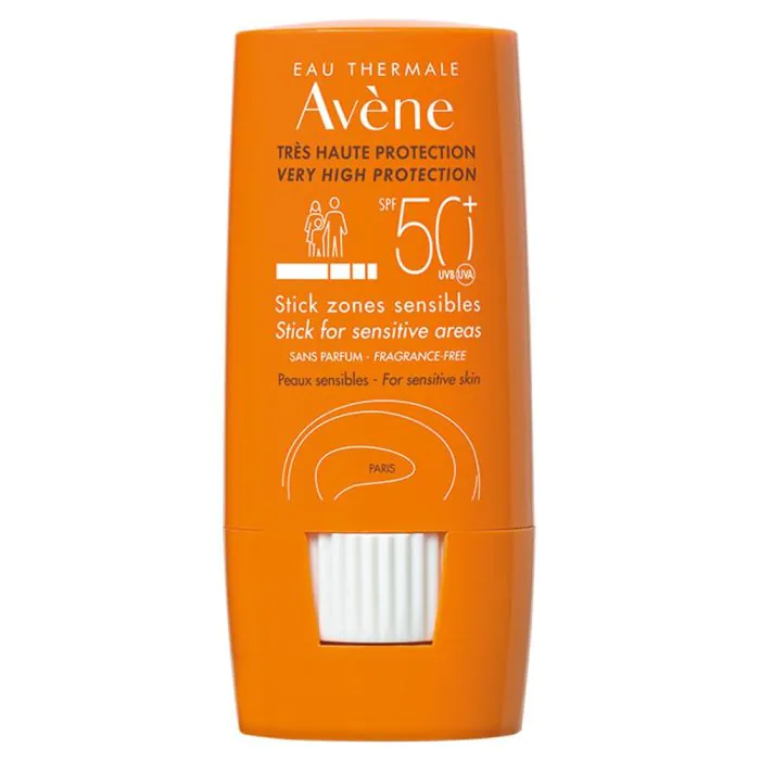 Avène Solare Stick Large Zone Sensibili SPF 50+ 8 g