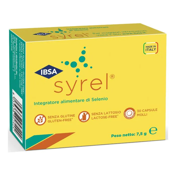 Syrel Integratore Per la Tiroide 30 Capsule Molli Syrel Integratore Per la Tiroide 30 Capsule Molli