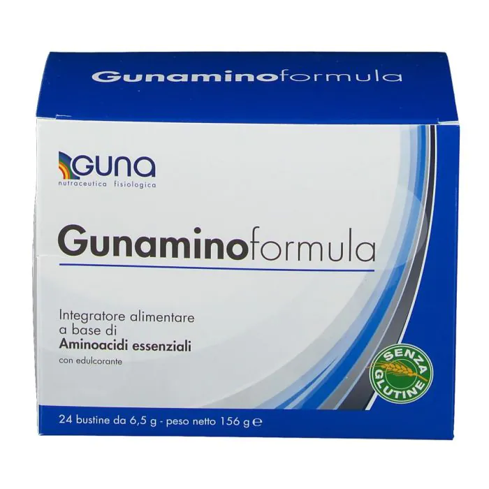 Guna Gunamino Formula Integratore Aminoacidi 24 Bustine Guna Gunamino Formula Integratore Aminoacidi 24 Bustine